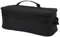 Cutlery Storage Bag with Handle Large Capacity Double Zipper Camping Bag Portable Camping Tableware Cutlery Storage for Outdoor(Black)