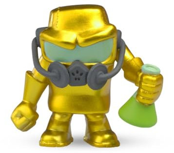 Triciclo Editores Ultrazombies X-Guy| Muñecos Zombies Serie de Youtube | Figuras Coleccionables de Zombies | 2 Brillan en la Oscuridad y 2 Metalizados | para Niños y coleccionistas| Halloween