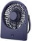 EasyAcc USB Desk Fan, 3.5 USB Fan [Strong Wind Ultra Quiet] Small Desk Fan 3 Speeds Adjustable Mini Fan, Portable USB-C Corded Powered Personal Fan for Home Office Bedroom,Blue