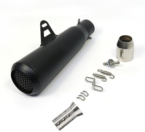 Moto Terminali Scarico Per R1 R3 R6 Tubo Marmitta Di Scarico Moto Tubo Marmitta Moto Tubo Di Scarico Moto Connettore Scarico Moto (Misurare : B)