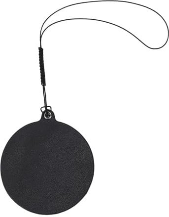 7cm Leather Lens Cap Sticker with 18cm String, Camera Lens Cap Keeper Holder, Lens Cap Holder for Mini 90 Camera - Lens Cap Anti Lost
