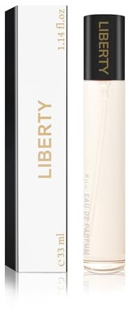 NAINA Damenparfüm Liberty 33 ml – Inspirierte Parfüm Damen – Parfümfläschchen Spray, Flakon Eau de Parfum – Einzigartiger Duft und Dufterlebnisse – Einzigartige Aromakompositionen - Damendüfte