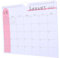 DIYEAH 2025 12 Wandkalender 2025 jahreskalender Monate Kalender Multifunktionaler Kalender Terminkalender Wandkalender 2024-2025 Bürokalender Tisch-Flip-Kalender Zeitplan Kalender Papier