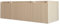 BRIDGE BENO 120 cm Hängeschrank, Schublade & Tür, ultradünn, sanft schließend, geriffelt, für große Bäder – Ohne Waschbecken (Golden Sand)
