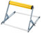 Cutting Machine Support Roller Stand – Extendable Table Saw Helper with Height Adjustment, Durable Folding Base for Lumber Handling, Woodworking Precision Tool for Shop Workbenches, Portable Sawhorse