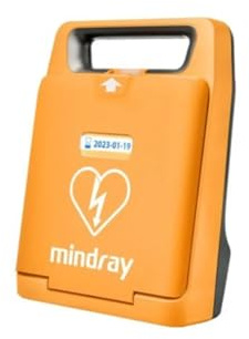 Desfibrilador Automático Portátil MINDRAY®BeneHeart | Ideal para Casa, Empresas o Comunidades de Propietarios | Modo Adulto y Pediátrico | Procedimiento guiado en Español y en Inglés | Primeros auxil