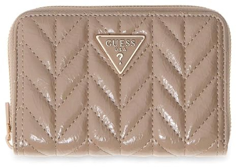GUESS Geldbörse Cheryl SLG Zip Around Wallet Dark Taupe