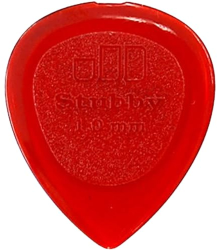 Dunlop 474R30 3.0mm Stubby Jazz Guitar Picks, 24-Pack