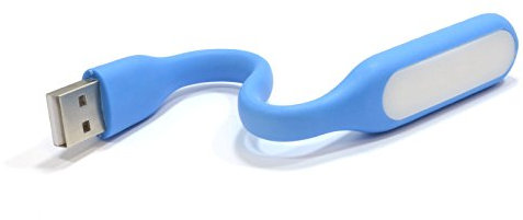 kenable Flexible LED Bright Light USB Powered Multi Purpose Laptop PC Blue