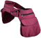 Kunst und Magie Doppel Bauchtasche Sidebag Gürteltasche Festivaltasche Hippie Goa, Farbe:Bordeaux