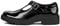 Geox Girls J Casey Ballerina, Black, 7 UK