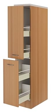 Smart Möbel Demi Apothekerschrank Küche - 30 cm breit - Buche – Namu