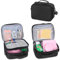 Teamoy Reisetasche Kompaktkamera Taschen, Sofortbildkamera Tasche für die Mitnahme von instax Mini 9, 8 und Kamera Zubehör, Schwarz