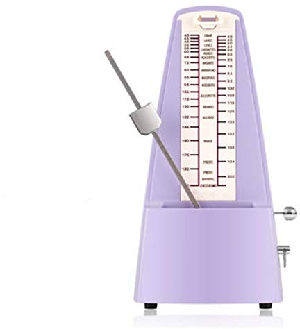 ChengBeautiful Mechanisches Metronom Universal-mechanischer Metronompiano Violine Guitar Guzheng Metronom (Farbe : Purple, Size : As Shown)