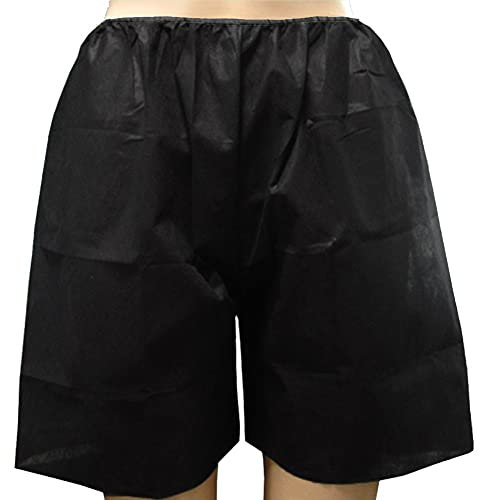 FREGTT Paquet De 100 Spa Jetable sous-Vêtement Hommes sous-Vêtement pour Voyage Affaires Slip,Noir,One Size