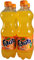 European Fanta Lot de 4 bouteilles de soda orange 500 ml
