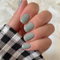 24pcs Short False Nails Pee Green Press on Nails Fake Nails Glue on Nails Removable Stick on Nails Fake Nails Women Girls Nail Art Accessories