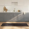 LLEZKBR Home & Garden Teppich, rechteckig, dunkelbraun, 60 x 200 cm, Bambus