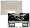 Tastiera retroilluminata con poggiapolsi dorata, compatibile con HP ENVY 13 13-AH 13-AH0000 13-AH1000 13-AH0500 TPN-W136 Series