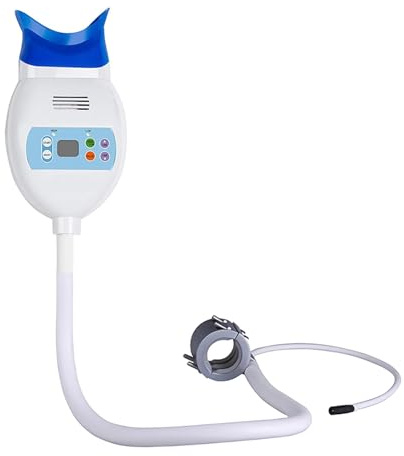LED Beschleuniger für Zahnaufhellung, Professionelles Zahnaufhellungsgerät, Befestigung Am Behandlungsstuhl(Blue)