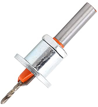 HUSHUI Punta da Trapano Svasatrice, Limite Regolabile in Acciaio Legato con Scanalatura a Spirale per Foratura di Metallo, Plastica, Legno, 2,8x8 Mm