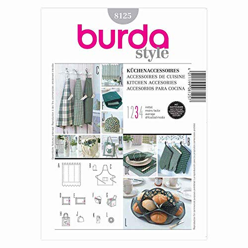 Burda Schnittmuster 8125 K?chenaccessoires,Accesorios para Cocina