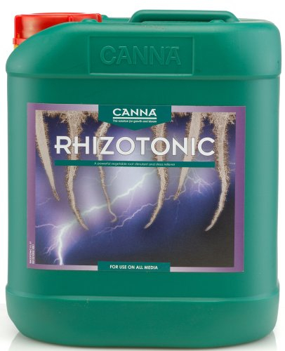 Oasis Canna Rhizotonic 5 litres - Fertilisant pour plantes, fleurs, arbres et pelouses - Stimulateur végétal à base d'algues pour développement racinaire