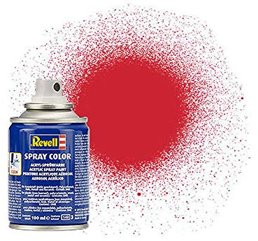 Revell - 34330 - Accessoire Pour Maquette - Rouge Vif Satine Bombe