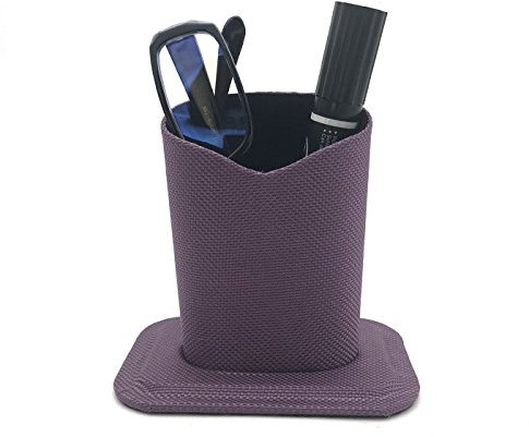 Wommty Oxford Tuch Mäppchen Federmäppchen Brillenhalter mit Innenflanell, Schutzbrillen Halter Standgehäuse für Schreibtische oder Nachttische