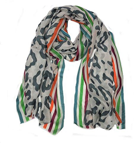 Mala Alisha ** Schal ARTFUL grey/blue** * NP € 99 ** NEU