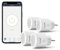 Garza SmartHome - Pack 4 Enchufes inteligentes wifi compatible con Alexa y Google Home. Enchufe por control remoto y programable controlable a través de App iOS y Android.