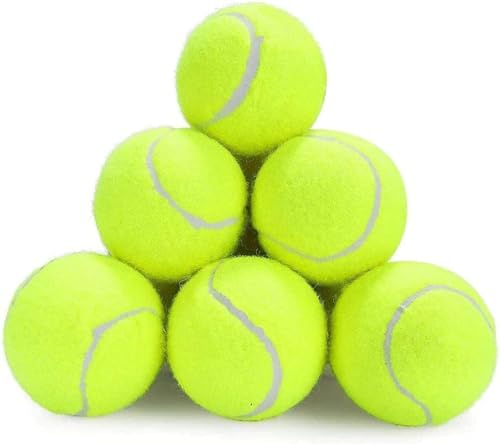 PRIMES DIY Tennisbälle mit Tragetasche, Haustiere, Kinder, die Cricket und Tennis spielen, Sport, Spiele, Hundespielzeug, Spielball, ideal für Übungen, Übungen, Haustiere, Hundetraining im Freien,