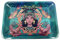 Wise Skies Metal Rectangular Dice Tray for Smoking Accessories Rolling and Storage, Mother Nature Theme, 100% Metal