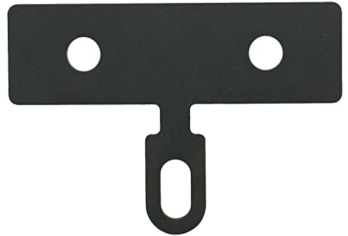 XIMPLIO Universelle Abreißlasche für Anhängerkupplung für 2-Loch Flanschkugelkopf 90 mm - zentral (zentral, für Flanschkugel 90 mm)