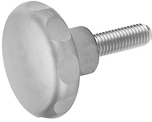 Ganter Normelemente | Sterngriff | Edelstahl | GN 5335-40-M8-16 | matt gestrahlt | Griffdurchmesser 40mm | Gewinde M8x16
