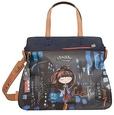 Anekke Contemporary 2 Handle Shoulder Bag Multicolor