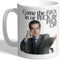 I Love Mugs - The Thick of It - Malcolm Tucker - Peter Capaldi - Swearing - TV Mug, Ceramic, 11fl.oz.