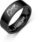 Yifnny Paar Ringe, 2 Stück Pinky Versprechen Ring für Paare I LOVE YOU Passender Freundschaftsringe Verlobungsring Eheringe Ringe für Herren Damen (Pinky Versprechen Ring Männer Größe 7)