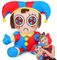 HZMJDHZM The Digital Circus Plush, The Amazing Digital Circus Plüschtiere, Pomni and Jax Kuscheltier, Circus Joker Plush Toy Soft Stuffed Anime Peripheriegeräte für Jungen Mädchen (B), (YYSZMXT)