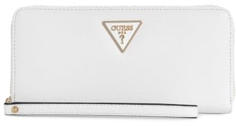 GUESS Laurel SLG Portefeuille à Fermeture Éclair Large Motif L Stone
