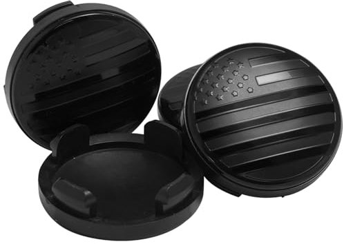 ontto Lot de 4 cache-moyeux de 54 mm - Pour Ford Mondeo, Focus, Puma, Fiesta Ecosport, Jantes, Moyeu de roue, Accessoires de tuning pour véhicule - En plastique