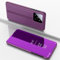 Für Xiaomi 14 View Spiegel Handy Smart Cover Wake UP Funktion Case Magenta