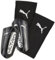 PUMA Unisex Ultra Flex Sleeve Schienbeinschoner, Black Silver, M