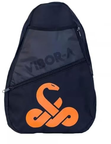 FYSHOP Mochila | Bandolera para Padel. Marca Vibora. Elige tu Color Favorito (Naranja)