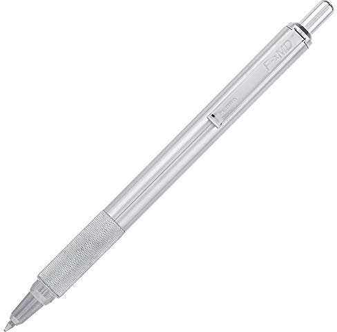 Zebra F701 Bolígrafo Retráctil Acero Inox Mediana Negro Ref 44970