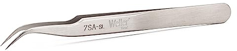 Weller Erem 7SASL Präzisionspinzette Gebogen, Ausgespart, Mit Feinen Spitzen