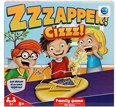 HTI Toys Traditional Games Zapper Don't Buzz the Wire Board Game Fun For All Kids Boys and Girls