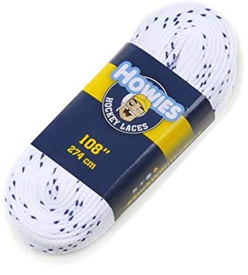 Howies Schnürsenkel Inliner u. Schlittschuhe 180-304 cm Laces weiß wachsfrei (274cm (108 Zoll))