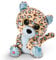NICI Glubschis: Das Original – Glubschis Leopard Lassi 25 cm – Kuscheltier Leopard mit großen Augen – Flauschiges Plüschtier mit großen Glitzeraugen – Schmusetier für Kuscheltierliebhaber – 45566