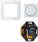 idinio Smart Universaldimmer als Komplettset mit Berker S.1 polarweiß glänzend, Phasenabschnitt, Phasenanschnitt, bis 250W